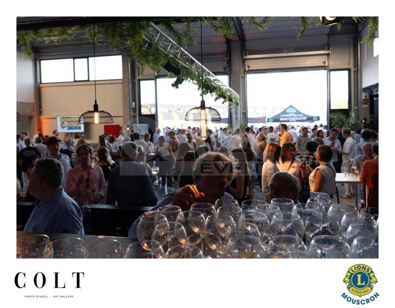 BAR & Fond de bar rétroéclairé en bois - Mobilier événementiel – ODTEC EVENT - LIONS CLUB