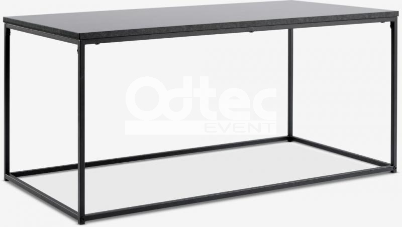Table basse marbre/noir