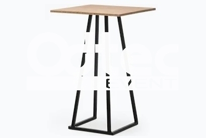 TABLE HAUTE LINEA EN BOIS DURABLE